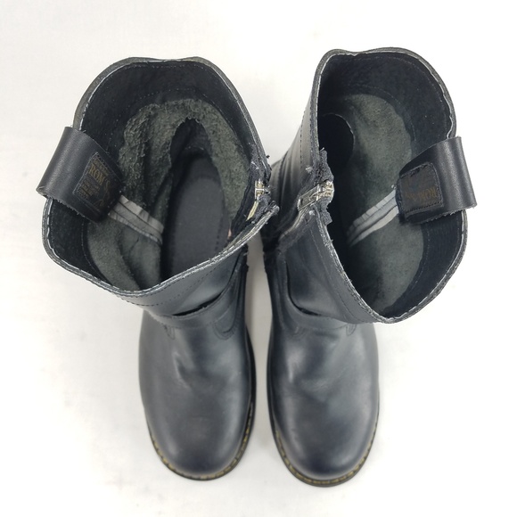 Rom's Mens Motorcycle Steel Toe Safety Work Boots - Picture 3 of 8